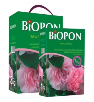 rośliny ozdobne - BIOPON do róż 1kg