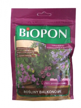 sklep ogrodniczy - BIOPON koncentrat do roślin balkonowych 250g