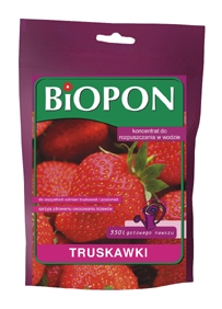 rośliny ogrodowe - BIOPON koncentrat do truskawek 350g